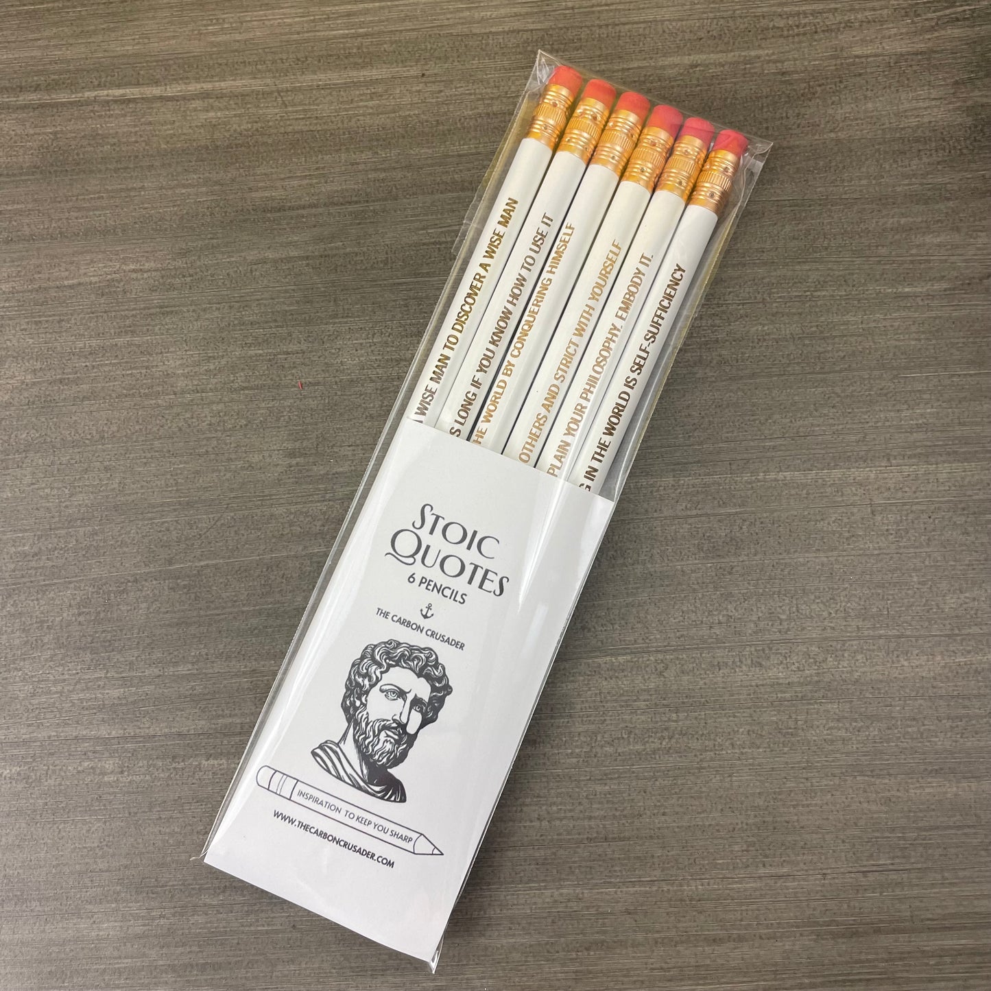 Stoic pencil set 2   (6 Pencil Set )