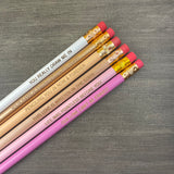 A Punny Romance   (6 Pencil Set )