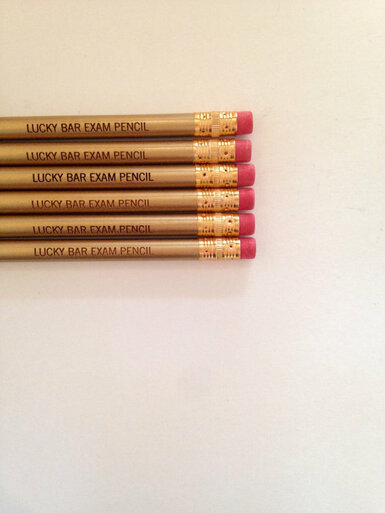 Lucky Bar Exam Pencil ( 6 Pencil Set )